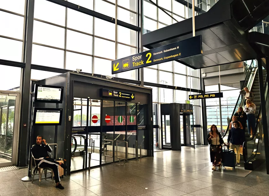 Kopenhag yönüne giden trenler - 2. hat