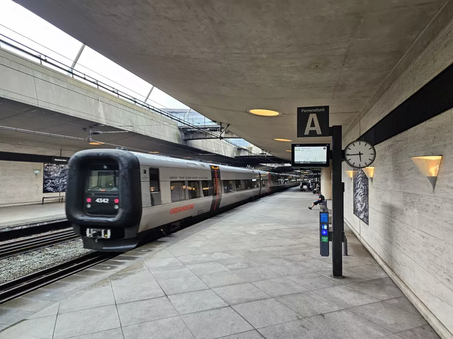 Kopenhag'a giden trenler