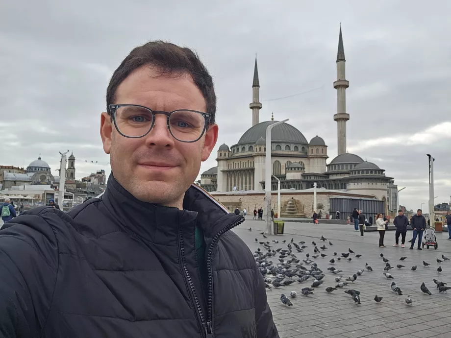 Taksim Meydanı'nda ben