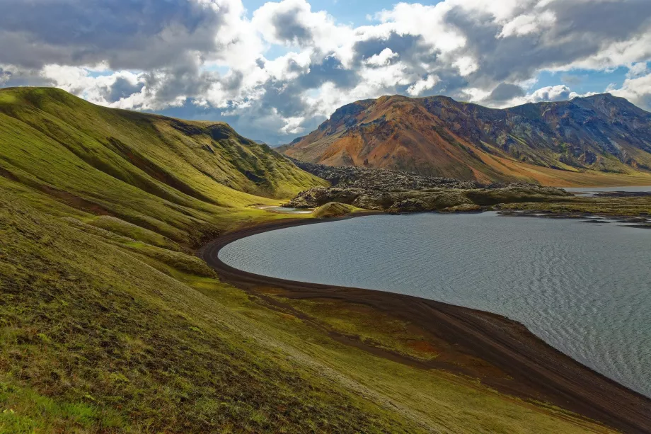 Landmannalaugar gölü