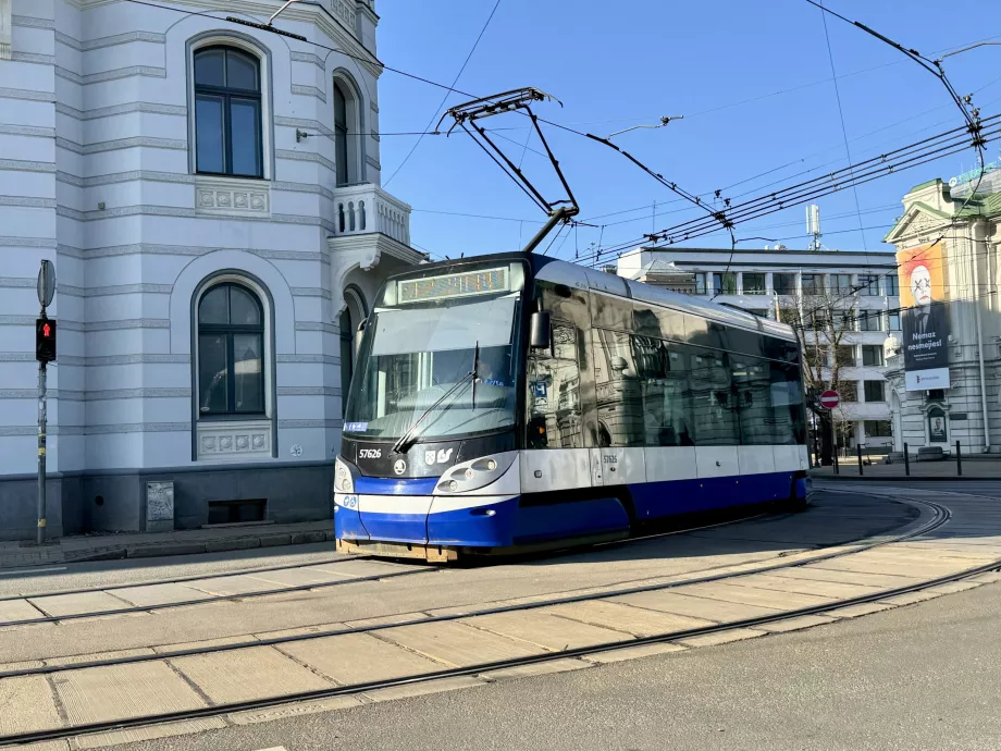 Riga'da Tramvay