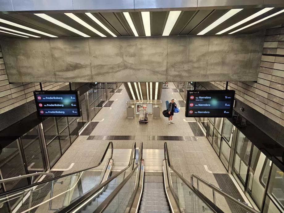 Kopenhag'daki metro istasyonları