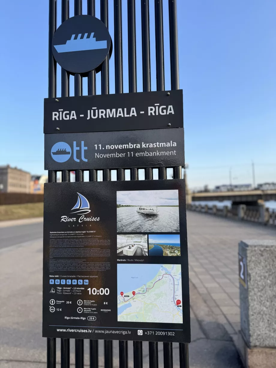 Riga - Jurmala Gemi Seyahati