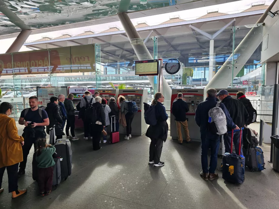 RENFE bilet makineleri
