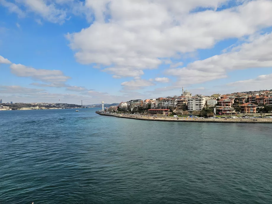 Kız Kulesi'nden görünüm