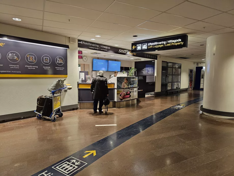 Bagaj emanet, Arlanda