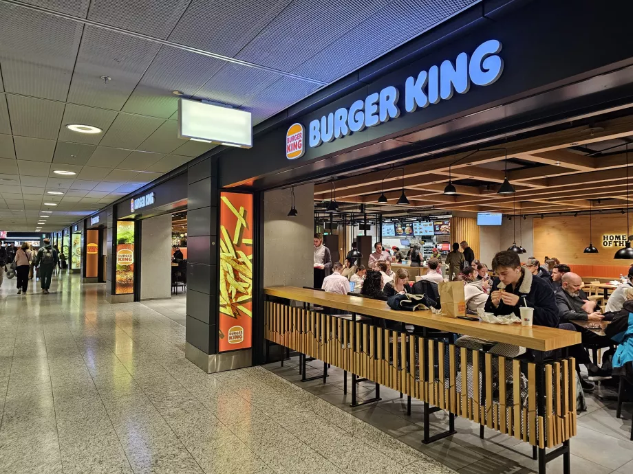 Yemek Alanı, Burger King (transit alanı)