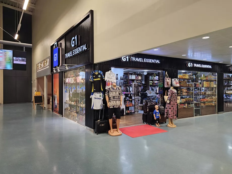 Mağazalar, transit alanı, Terminal 3