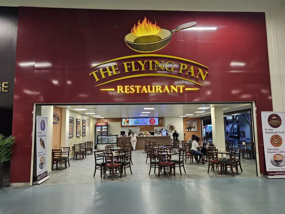 Kafeterya, transit alanı, Terminal 3