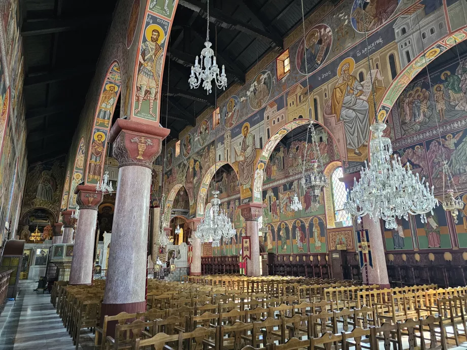 Evangelismos Kilisesi, iç mekan