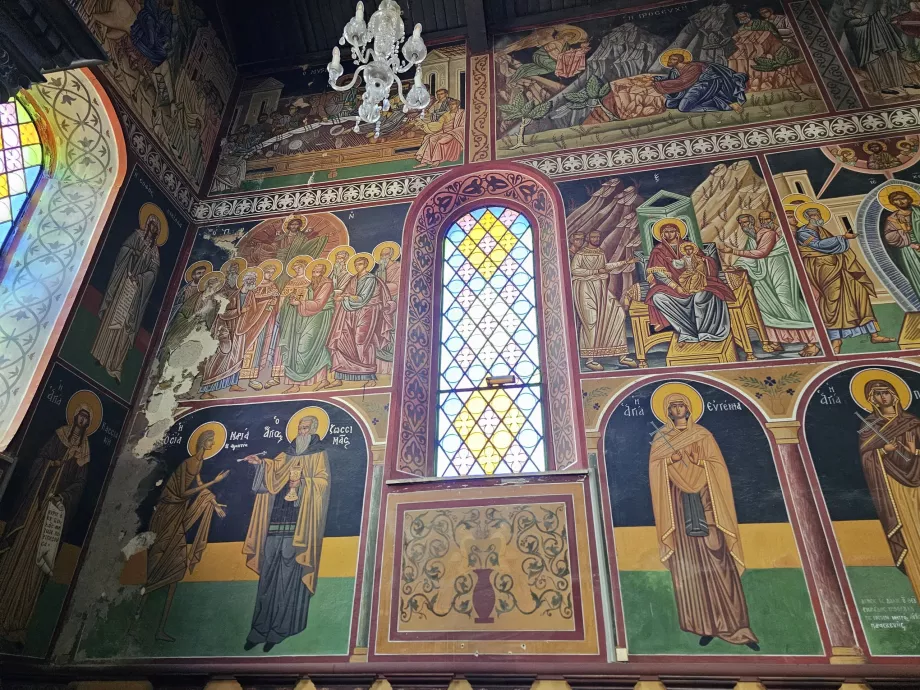 Evangelismos Kilisesi, iç mekan