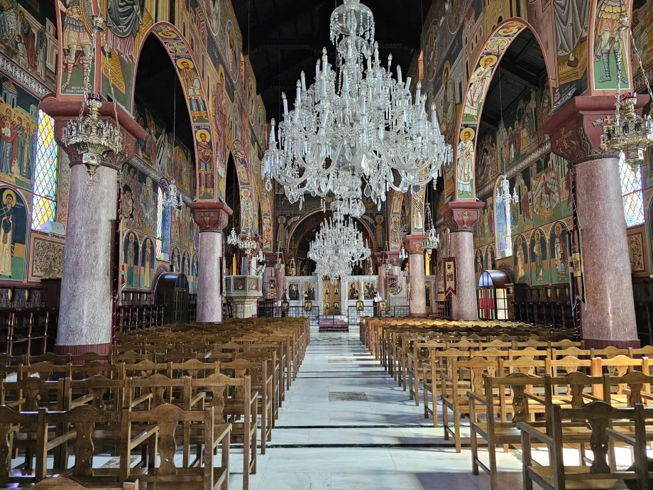 Evangelismos Kilisesi, iç mekan