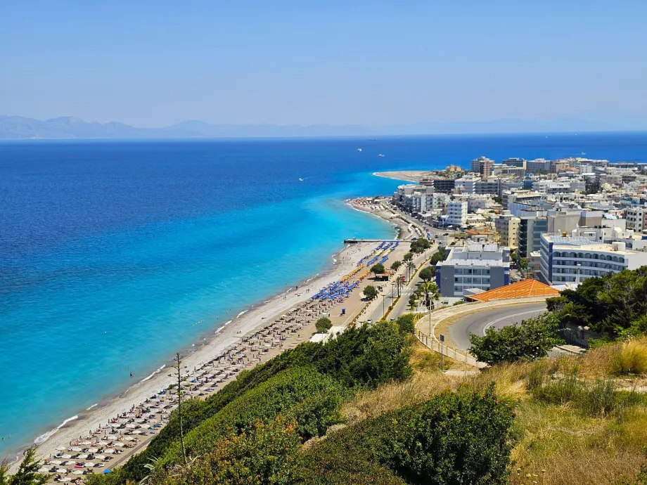 Rodos Kasabası plajları