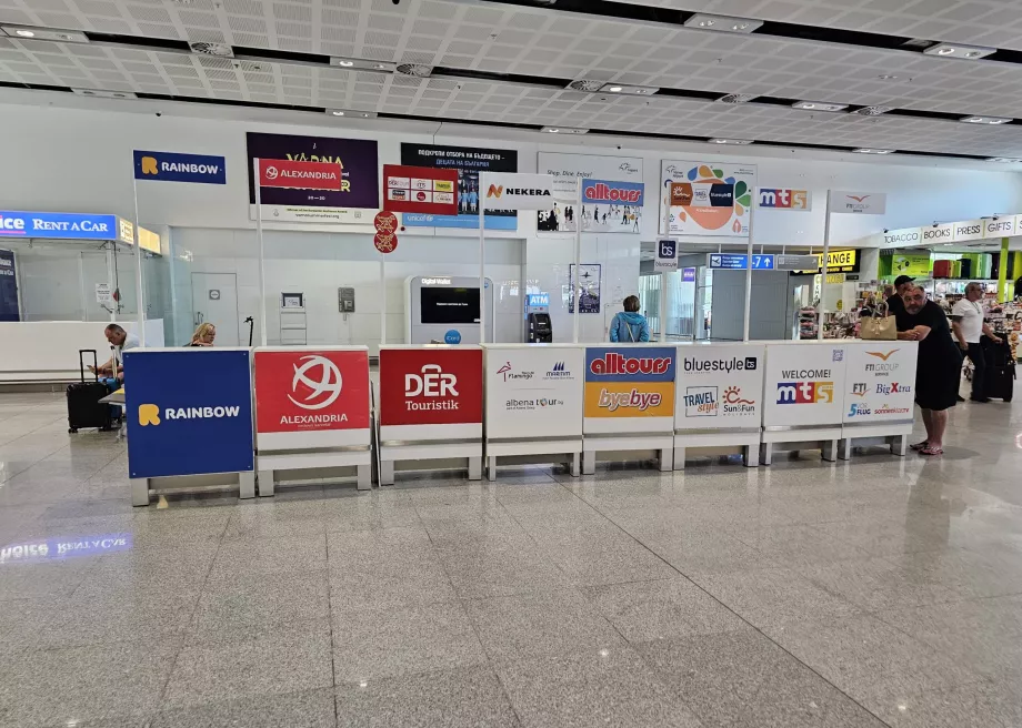 Seyahat acentesi gişeleri