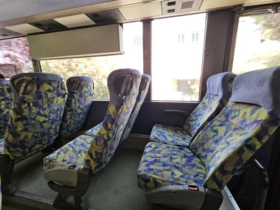 KTEL otobüslerinin içi