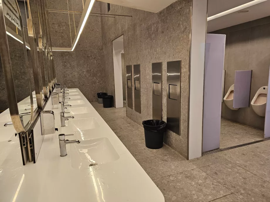 Sultanahmet Camii'ndeki Tuvaletler