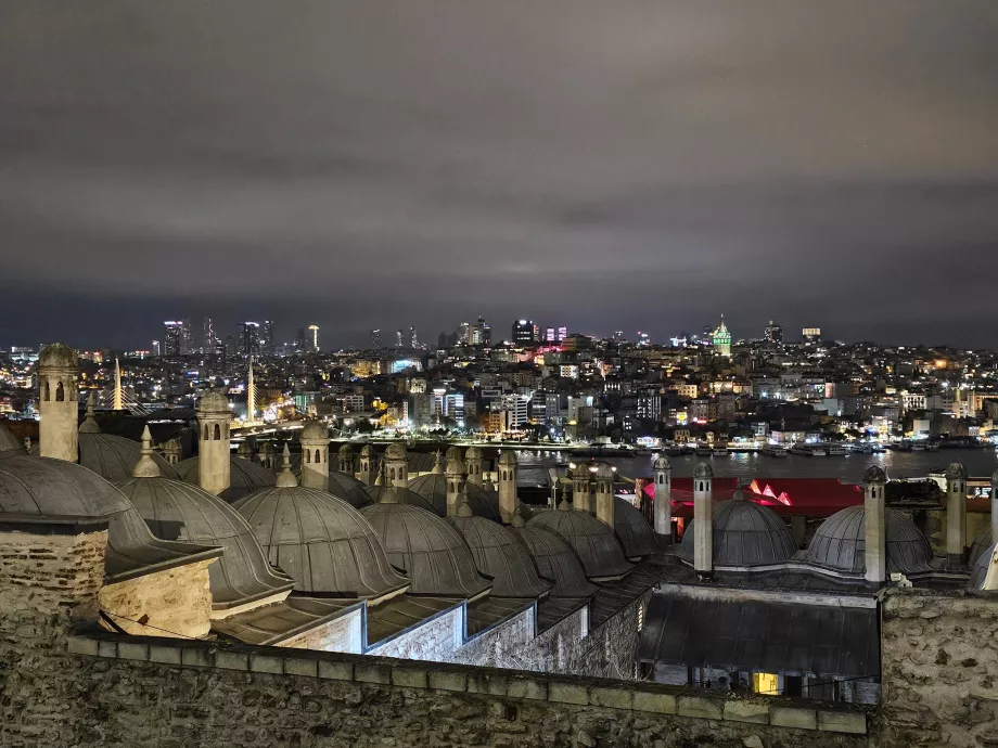 Süleyman Camii, İstanbul manzarası