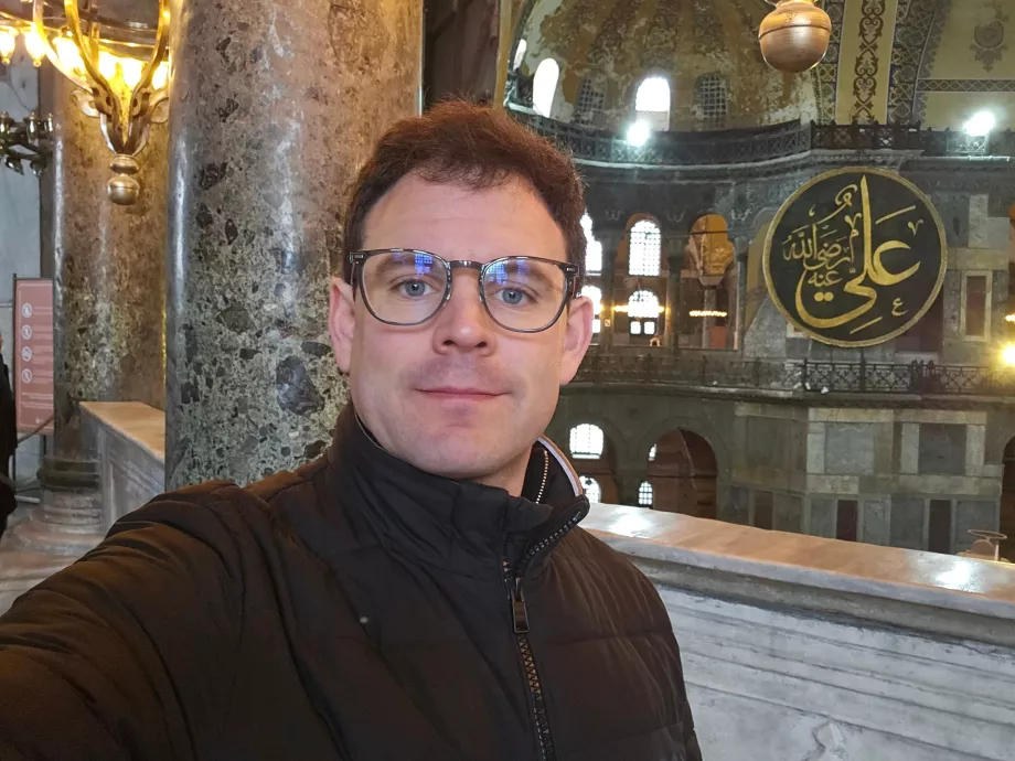 Ayasofya Camii'nde ben