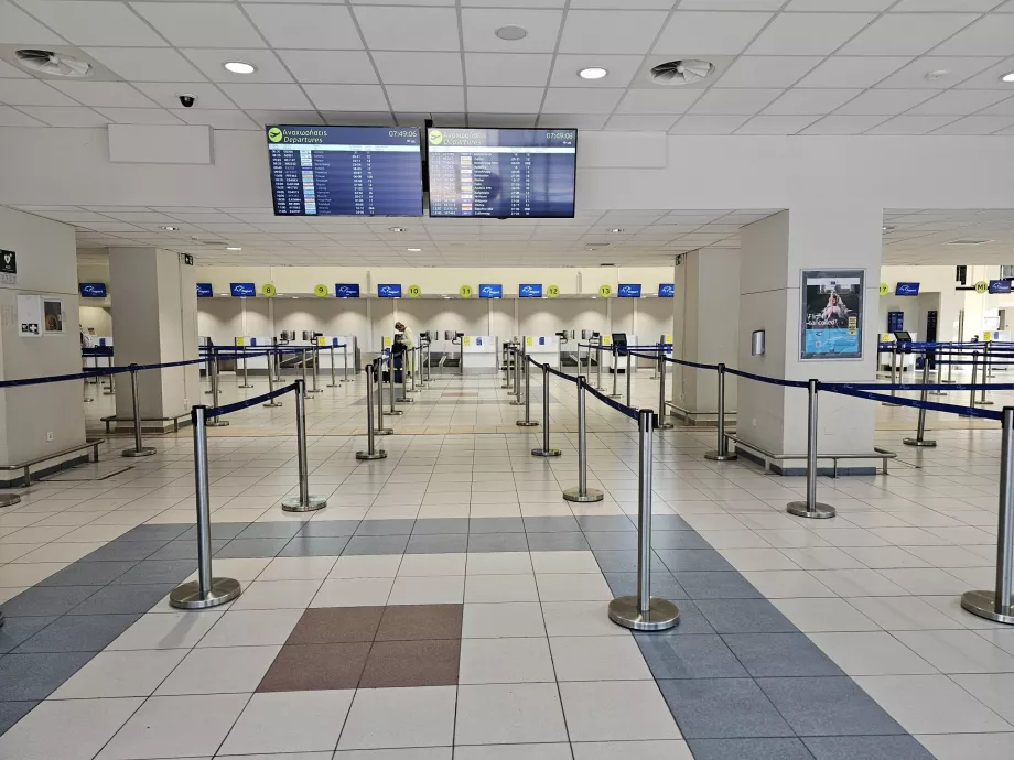 Terminal 1, Kalkış Salonu