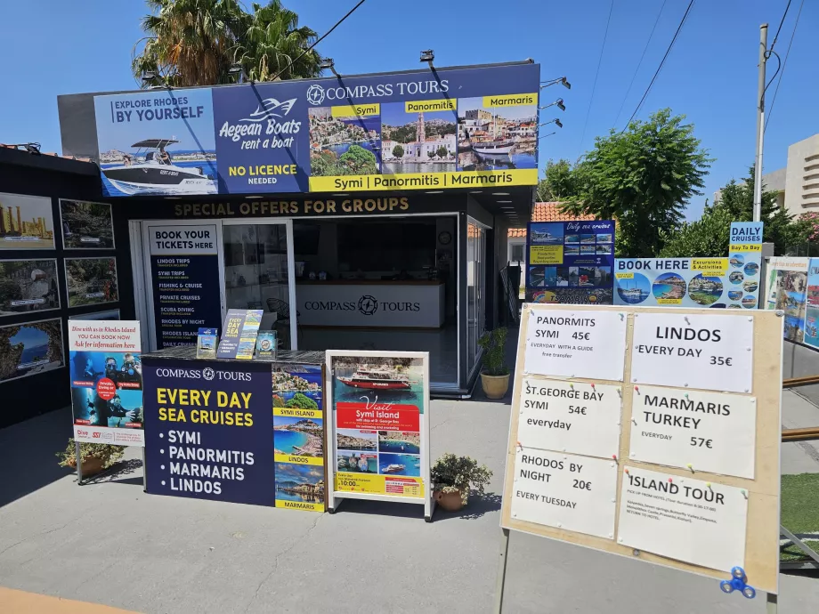 Gezi teklifleri, Kolymbia