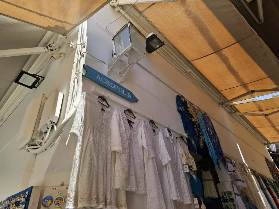 Direction Akropolis, Lindos