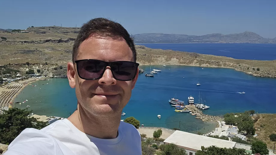 Christopher, Lindos Akropolisi