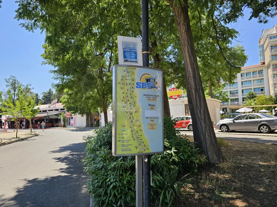 Turist treni durağı