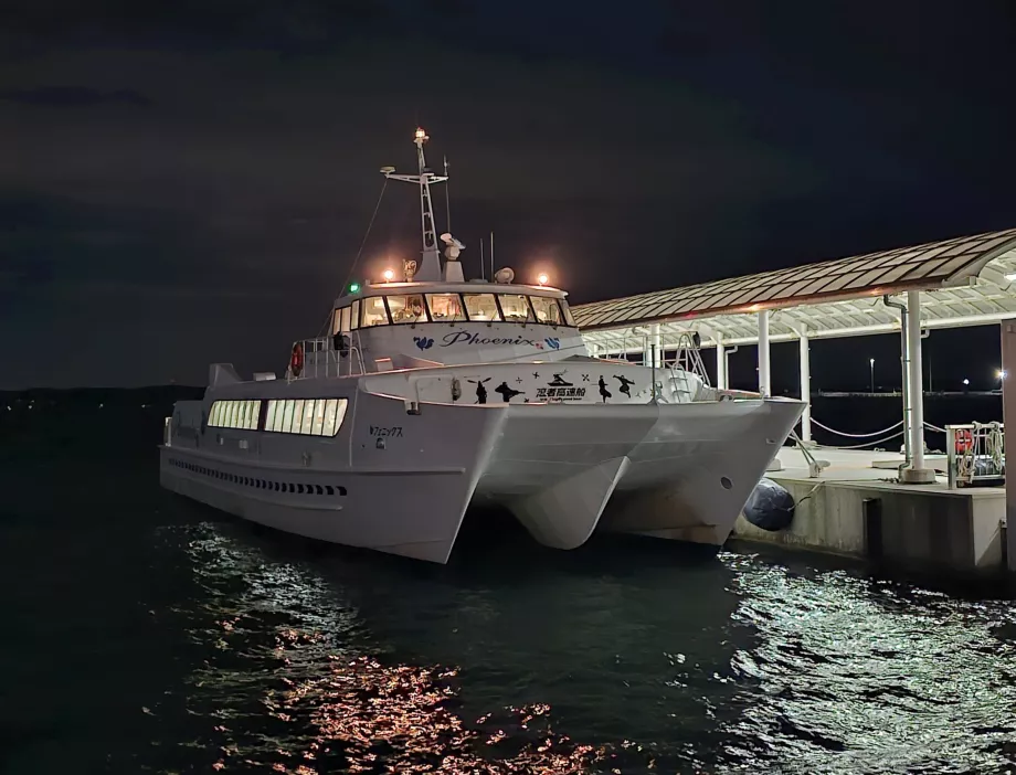 Tsu kasabasına feribot