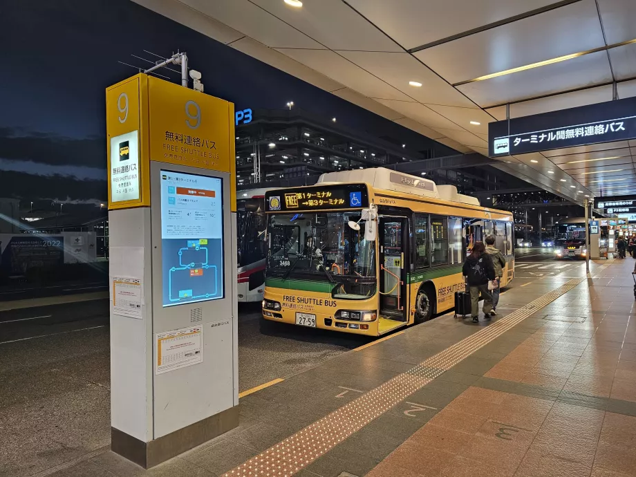 Termaller arası servis otobüsü