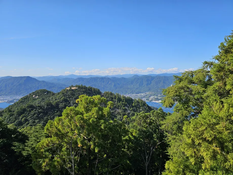 Misen Dağı'ndan görünüm