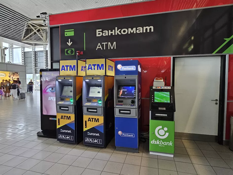 Terminal 2'deki ATM'ler