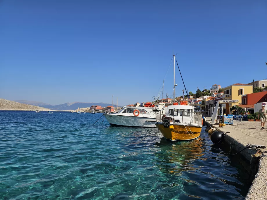 Kania plajına Su Taksisi