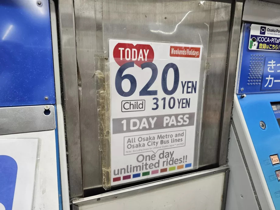 Hafta sonu günlük bilet fiyatı