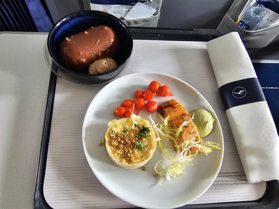 PRG-MUC güzergahında ikramlar