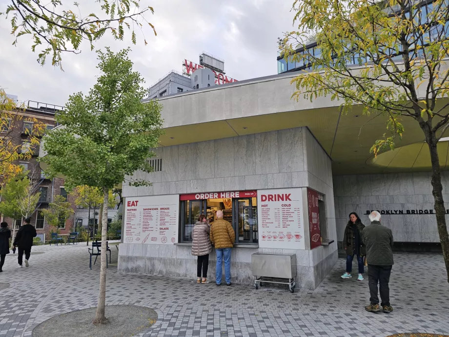 Brooklyn Bridge Park'ta İkramlar