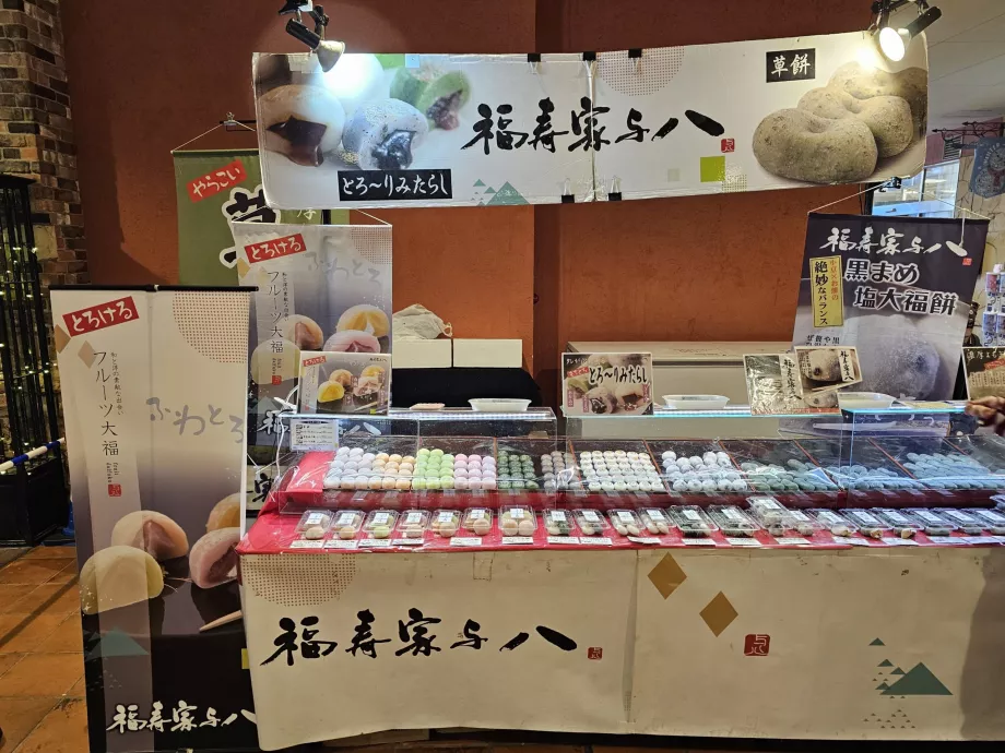 Harborland'da Mochi standı