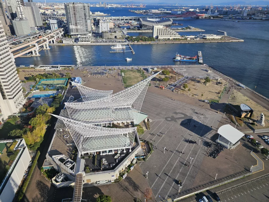 Kobe Liman Kulesi'nden görünüm