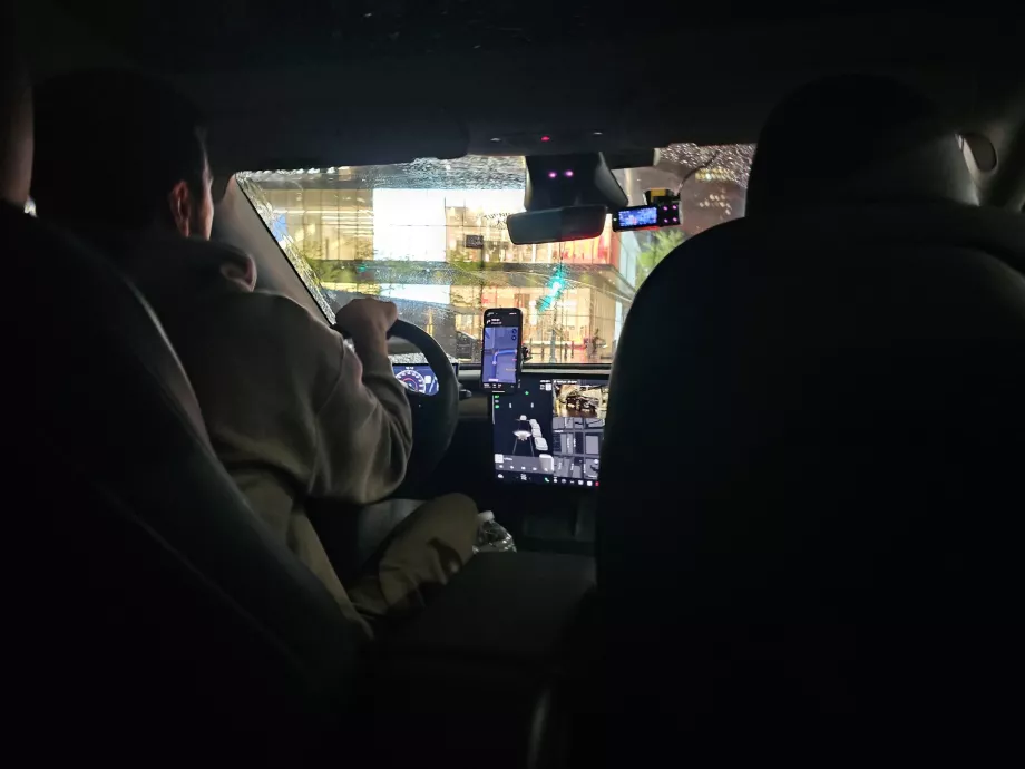 Uber yolculuğu