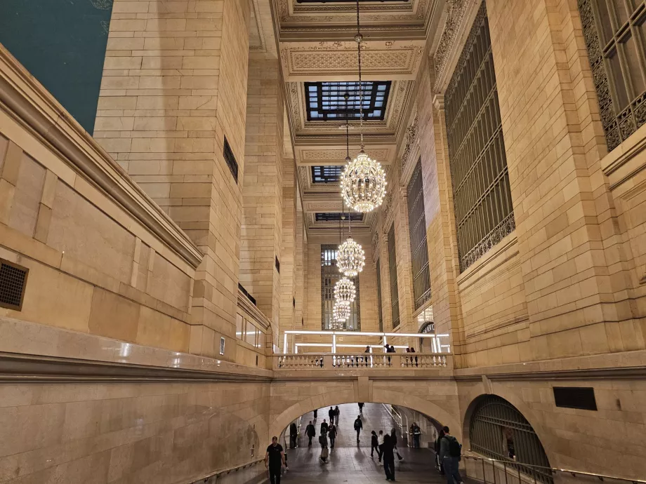 Grand Central'ın koridorları