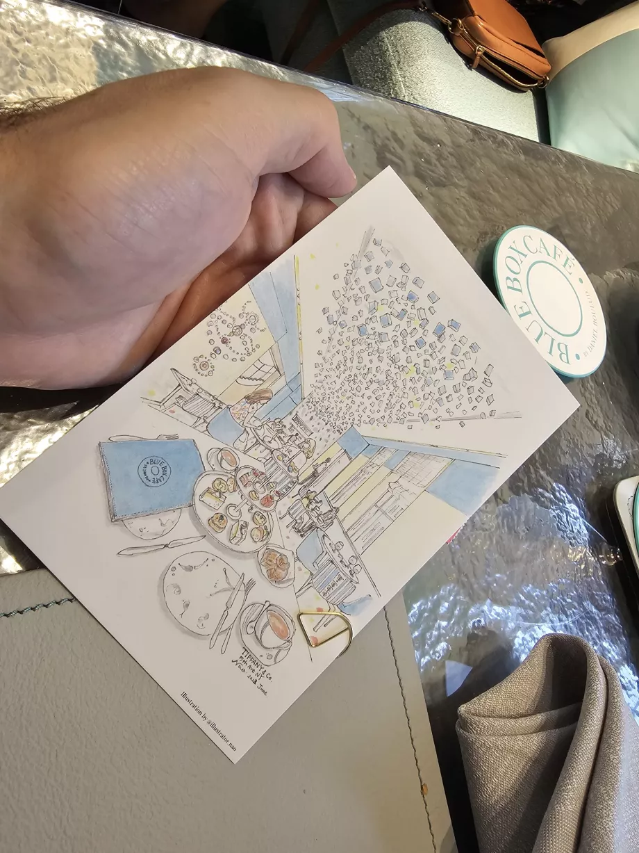 Mavi Kutu, Kartpostal