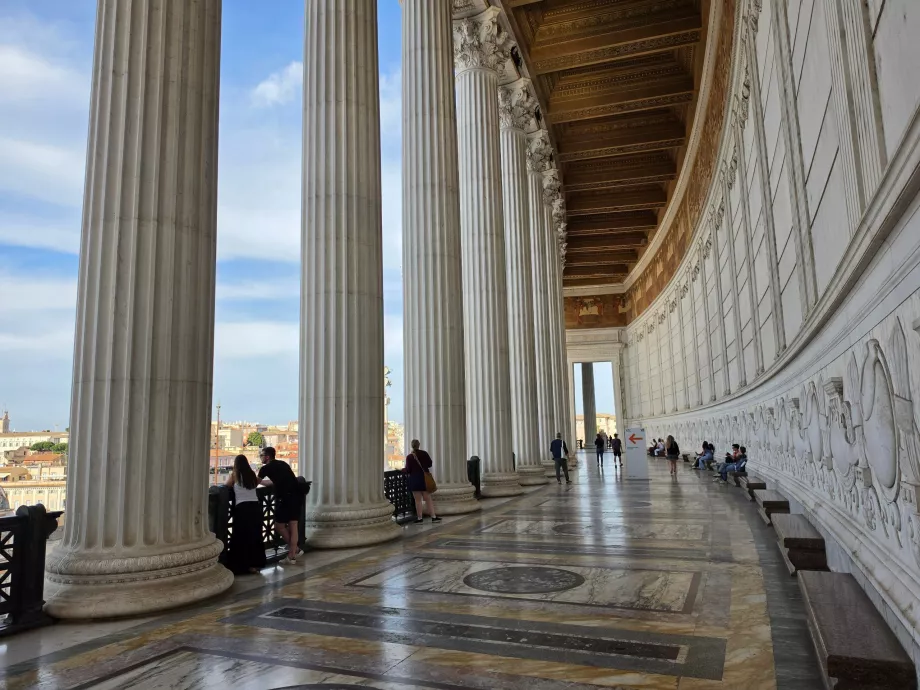 Altare della Patria, ücretli kısım