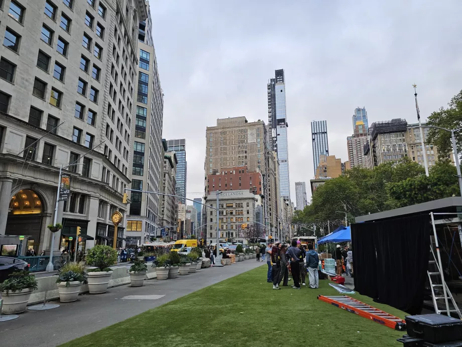 Flatiron Binası'ndaki Broadway
