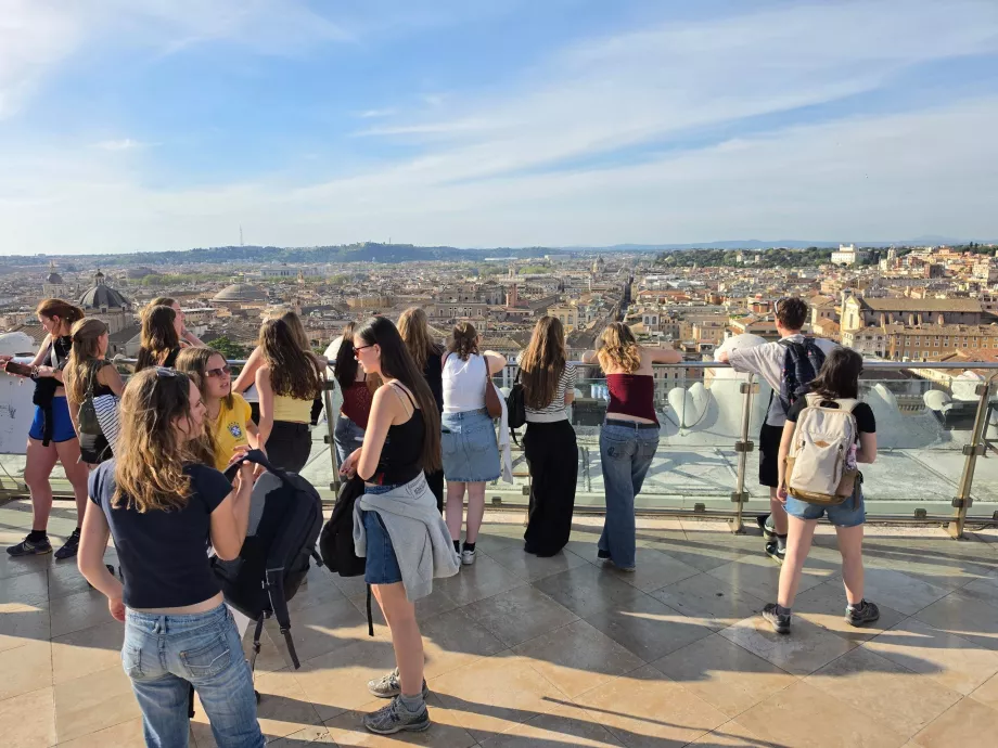Altare della Patria, ücretli kısım