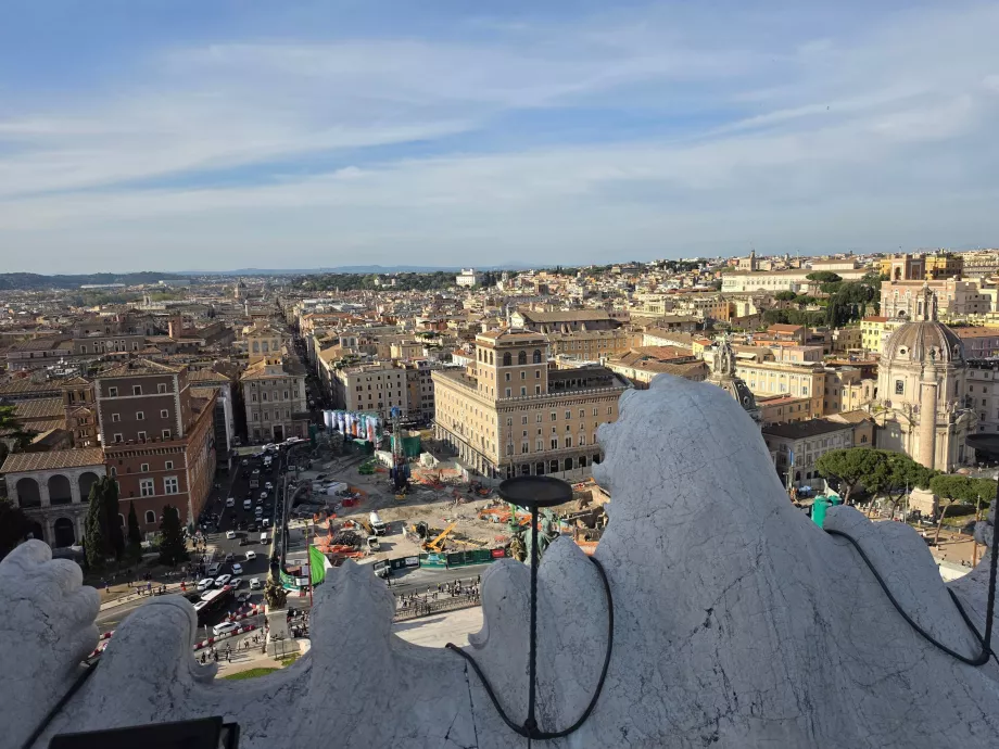 Altare della Patria, ücretli kısım
