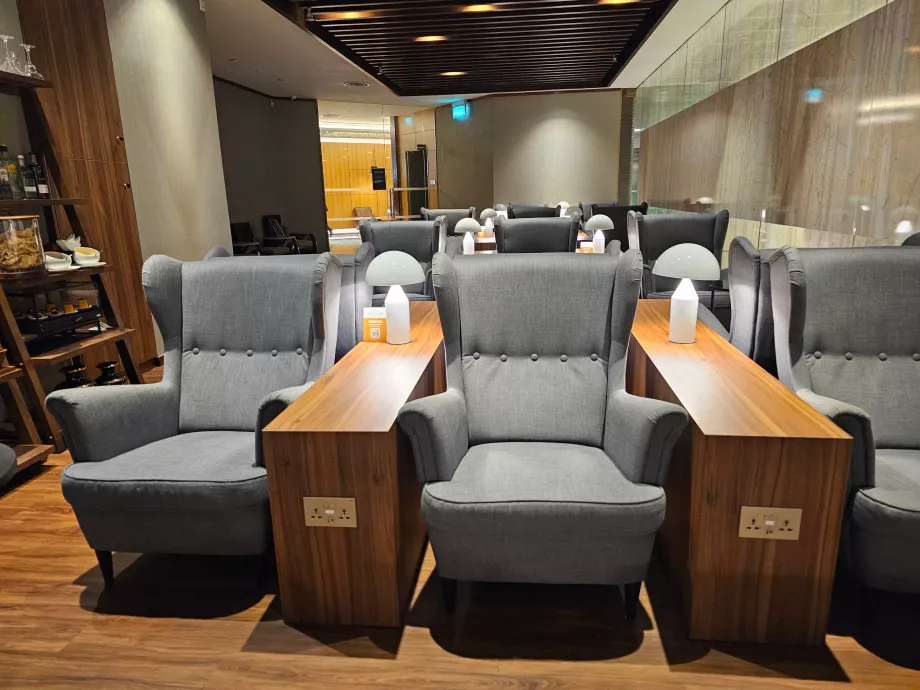 Singapur Havalimanı Bekleme Salonu