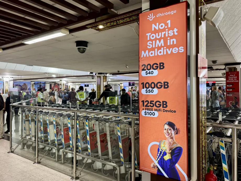 SIM Kart Dhiraagu Küçük MLE