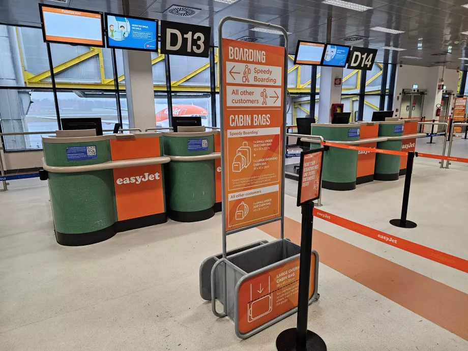 Şablon, daha büyük el bagajı