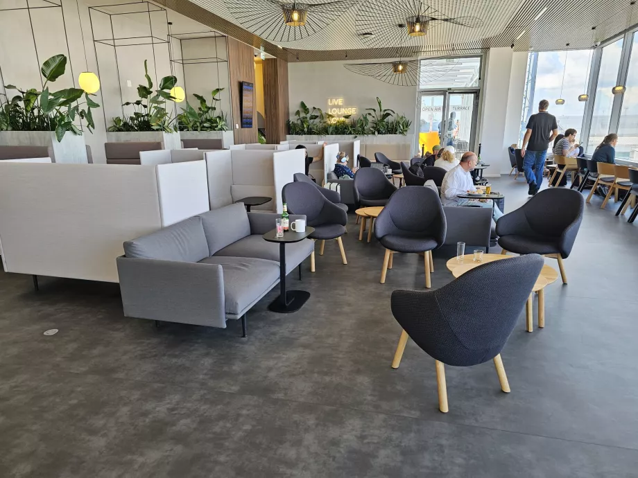 Lounge'un genel atmosferi