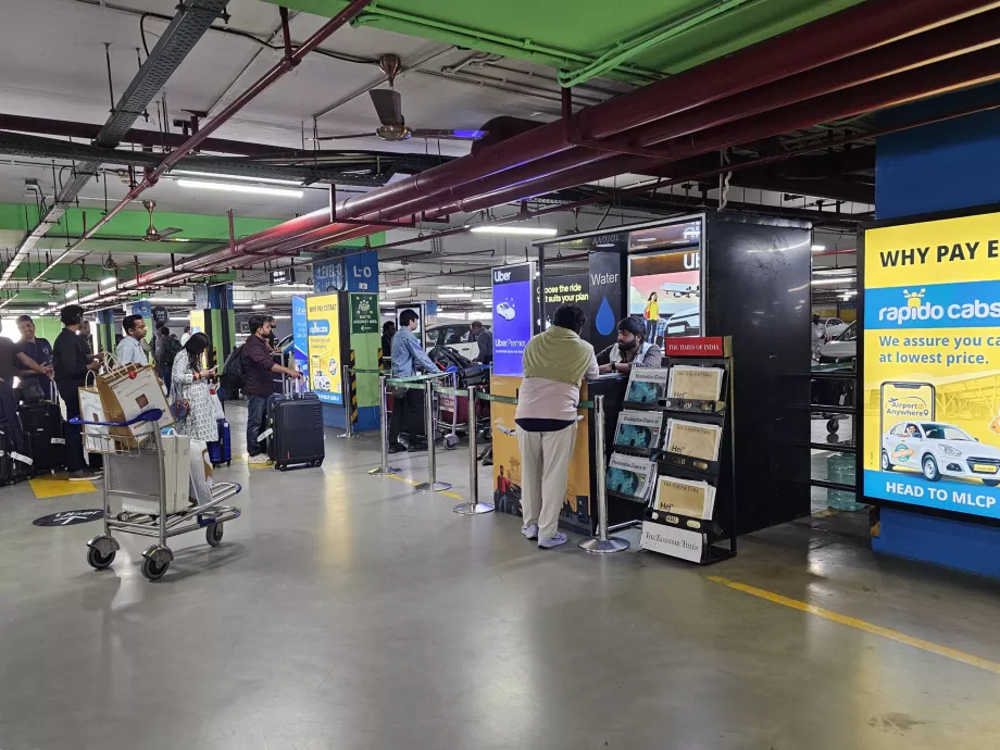 Uber standı, Terminal 3