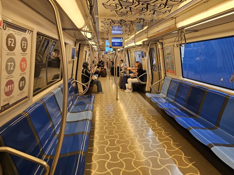 Metro araç içi